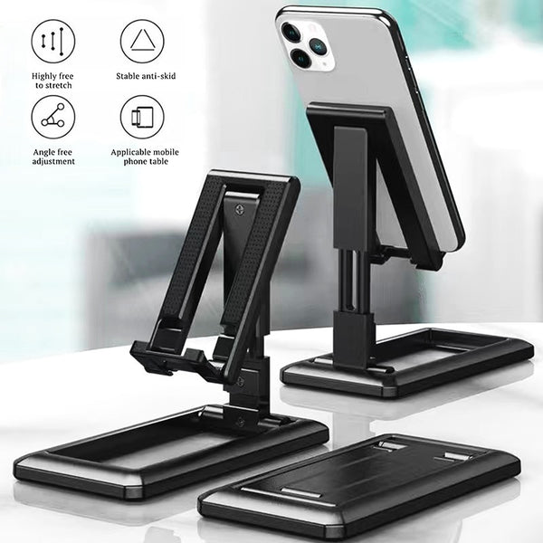 Universal Foldable Desk Phone Holder Mount Stand Adjustable Phone Holder For Samsung IPhone Huawei Xiaomi Desktop Holder