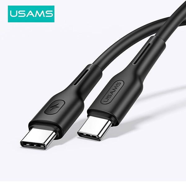 USAMS PD 100W Type C To Type Cable Fast Charging Data Cable For Huawei Xiaomi Samsung