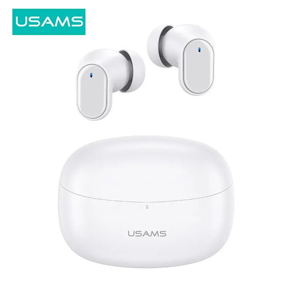 USAMS TWS Wireless Earphone Bluetooth 5.1 Noise Reduction Headphones Touch Control Waterproof Earbuds With Mic