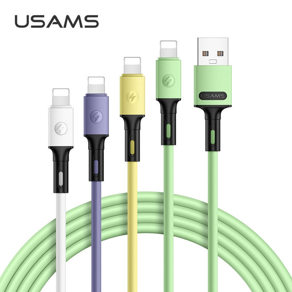 USAMS U52 1m 2A Charge Data Cable Type C Micro USB Phone Cable For Huawei Sumsung Xiaomi Android Phone