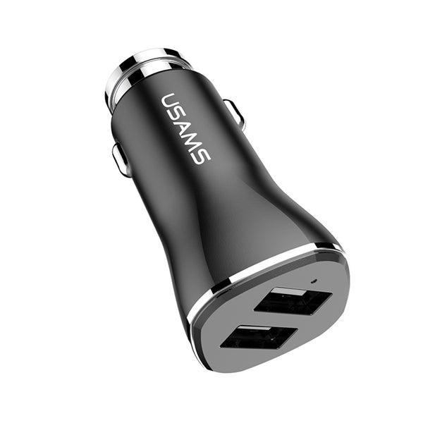 Car Charger Dual USB Port Car Charger For Moblile Phone Fast Charging Adapter for iPhone Samsung LG