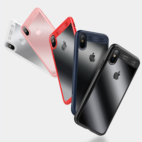 PC+TPU Case Cover For iPhoneX Back Case Mant Series