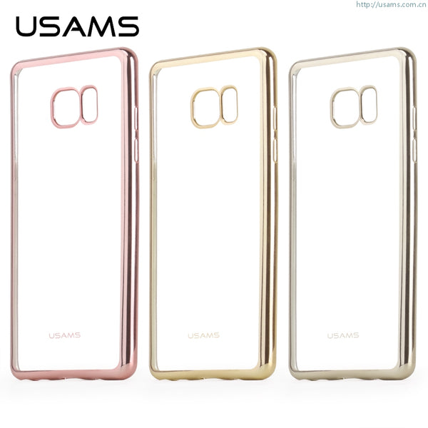 Ultra Thin Soft Case Cover Samsung Galaxy Note 7 Luxury TPU High Quality Plastic Electroplating Back Cover Case Kim Series