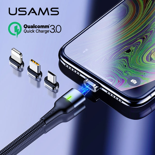 US-SJ143 Type-C Magnetic Cable Magnetic Cable Fast Charging Cable