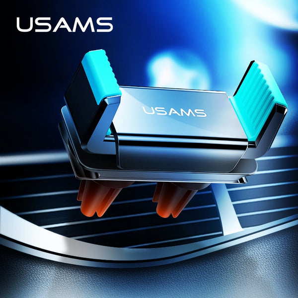 USAMS Phone Stand Car Phone Holder Smartphone Holder Air Vent Clip Mount Support 4-7 inch For iPhone Xiaomi Samsung Huawei Oppo