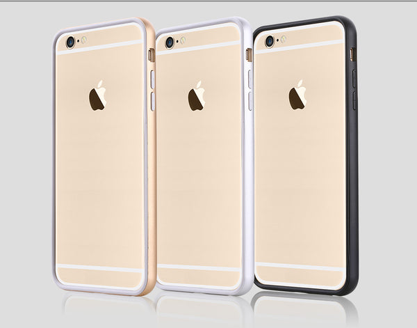 Apple iPhone 6 Plus 5.5 Inch High Quality TPU Cover + Frame Aluminium Metal Bumper Case Pride Series